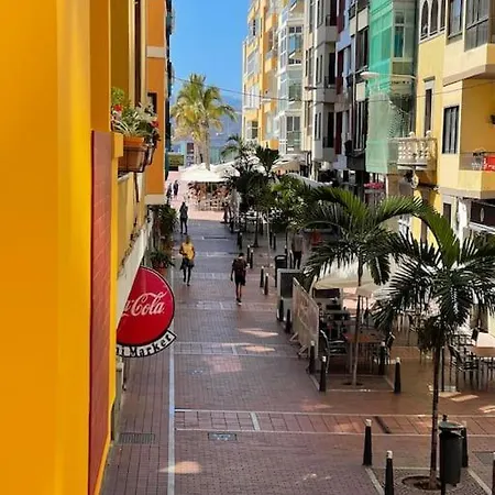 2 Bedrooms Flat 50 Mts Away From Canteras Apartament *